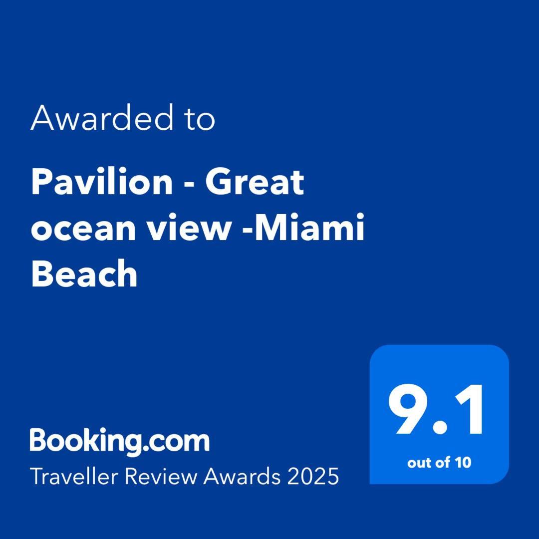 Pavilion - Great Ocean View -Miami Beach Exterior photo